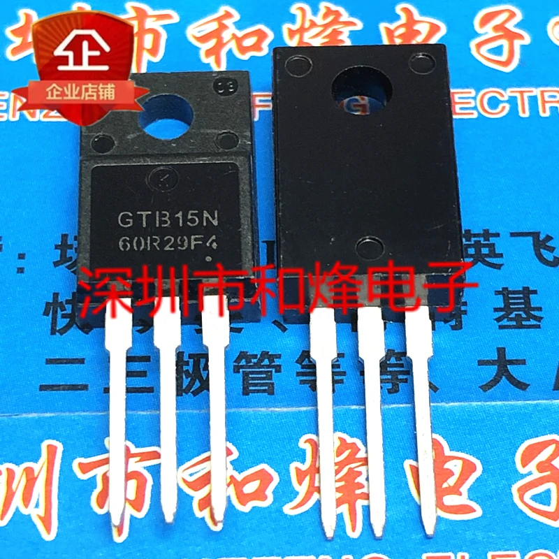 

5PCS-10PCS GTB15N60 TO-220F 600V15A ORIGINAL ON STOCK