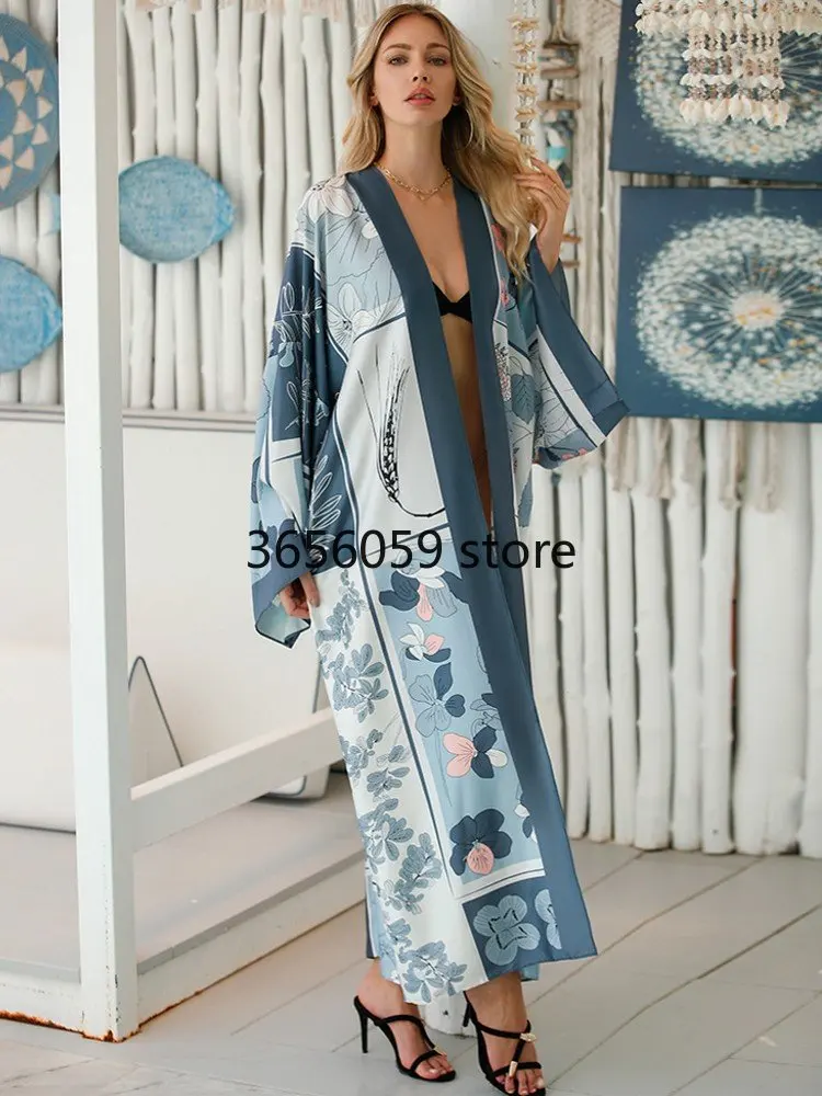 Kimonos Woman Japanese Kimono Cardigan Cosplay Shirt Blouse For Women Japanese Yukata Female Summer Beach Kimono
