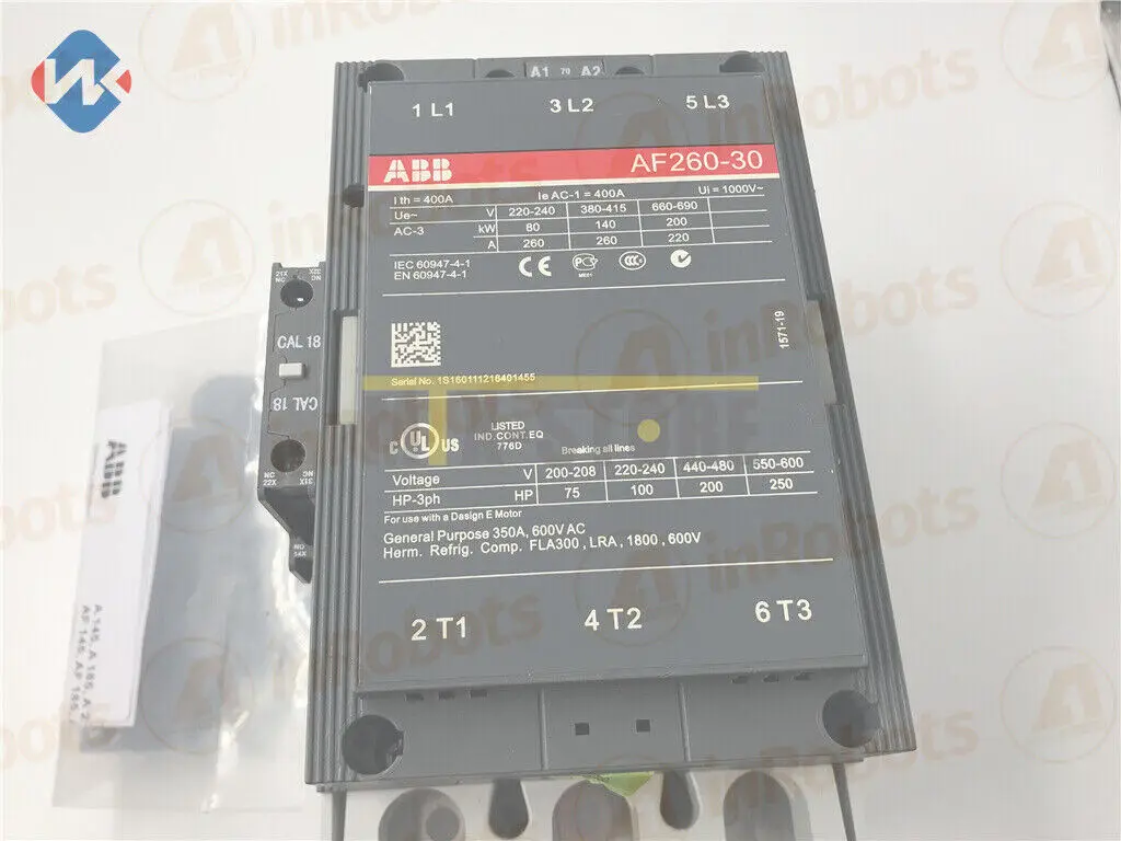 

Контактор ABB Φ AF2603011 1PC