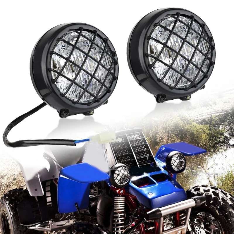 Lampada Faro Anteriore Per 70-150Cc 4 Ruote Quad Dirt Bike Atv Buggy Compatibile Per Yamaha Banshee 87-2006