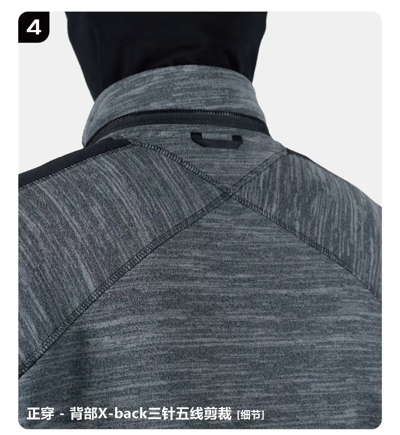 Reindee Lusion 25aw Two-side PolartecThermalPro fleece inner jacket stand collar x-shape cut back techwear gorpcore