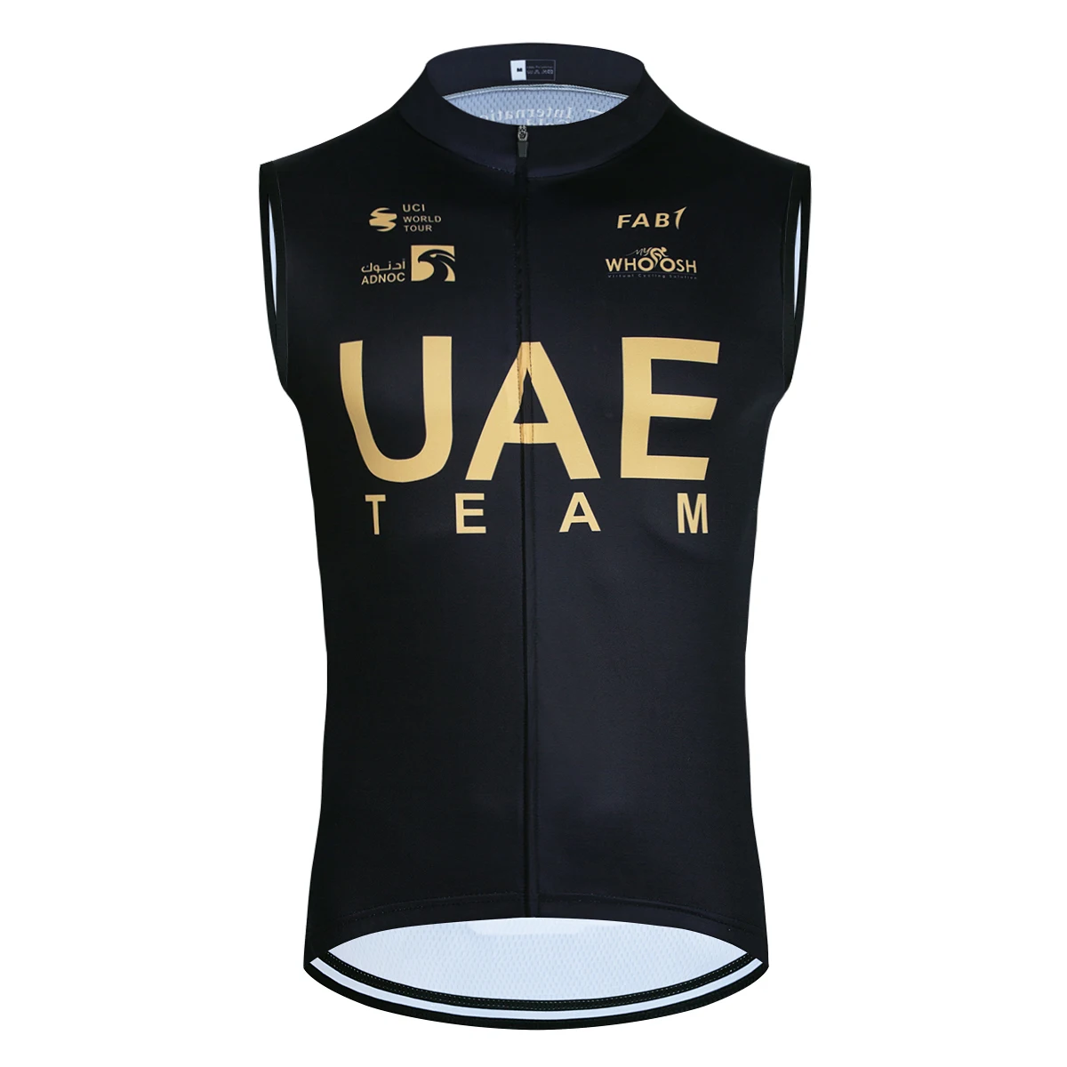 New Gold UAE Cycling Jersey Summer Windbreaker Men Bike Vest Maillot Ropa Ciclismo Pro Bicycl Tshirt Clothing 2