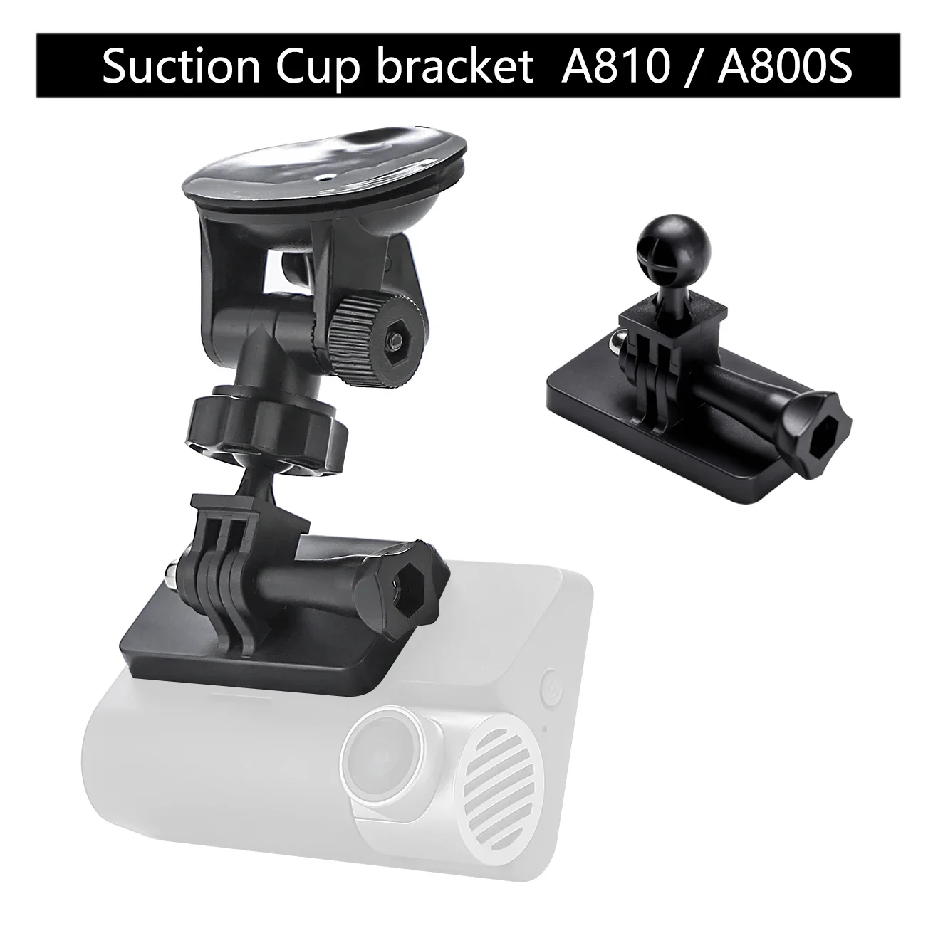 Camera Mount Camera Mounting Bracket DVR Bracket Holder Dash Cam Bracket For 70mai Car Camera A810 / A800s Mount For 70mai A800 / A810 suction cup bracket