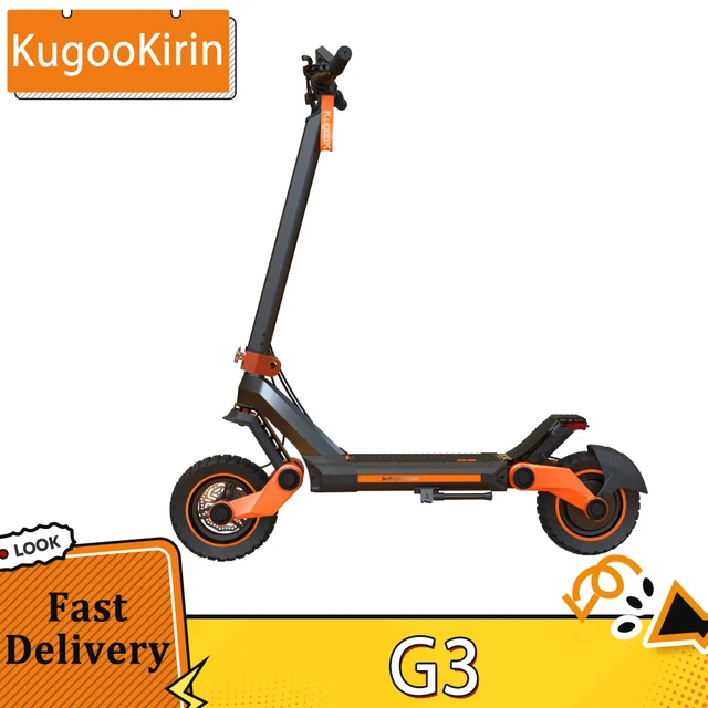 KugooKirin G3 Scooter elettrico 10.5 pollici 1200W motore 52V 18Ah batteria  al litio velocità massima 50 KM/H Display Touchable pannello di controllo -  AliExpress