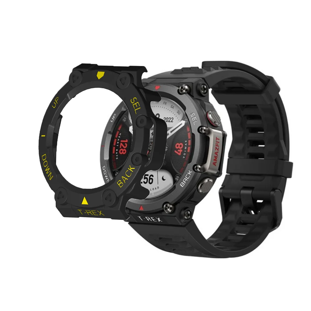 Rugged Protective PC Hard Case for Smartwatch with Scale Edge