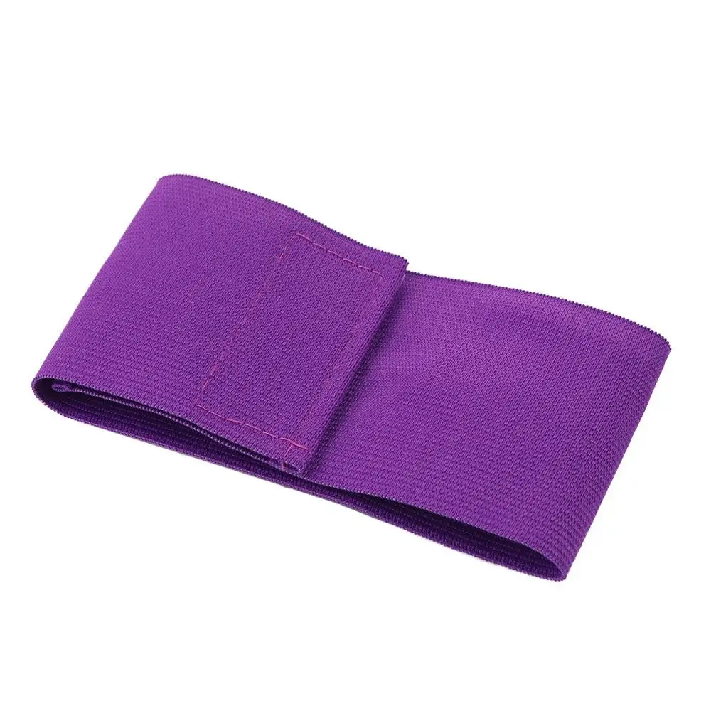 Adjustable Football Captain Armband Non-slip Visibility Sports Arm Band Professional Colorful Sports Armband Outdoor Team Sports