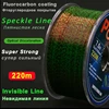 220m Super Strong Spoted Fishing Line Japan Carbon Fiber Monofilament Leader Line Carp Fly Fishing-LineTackle Pesca 2