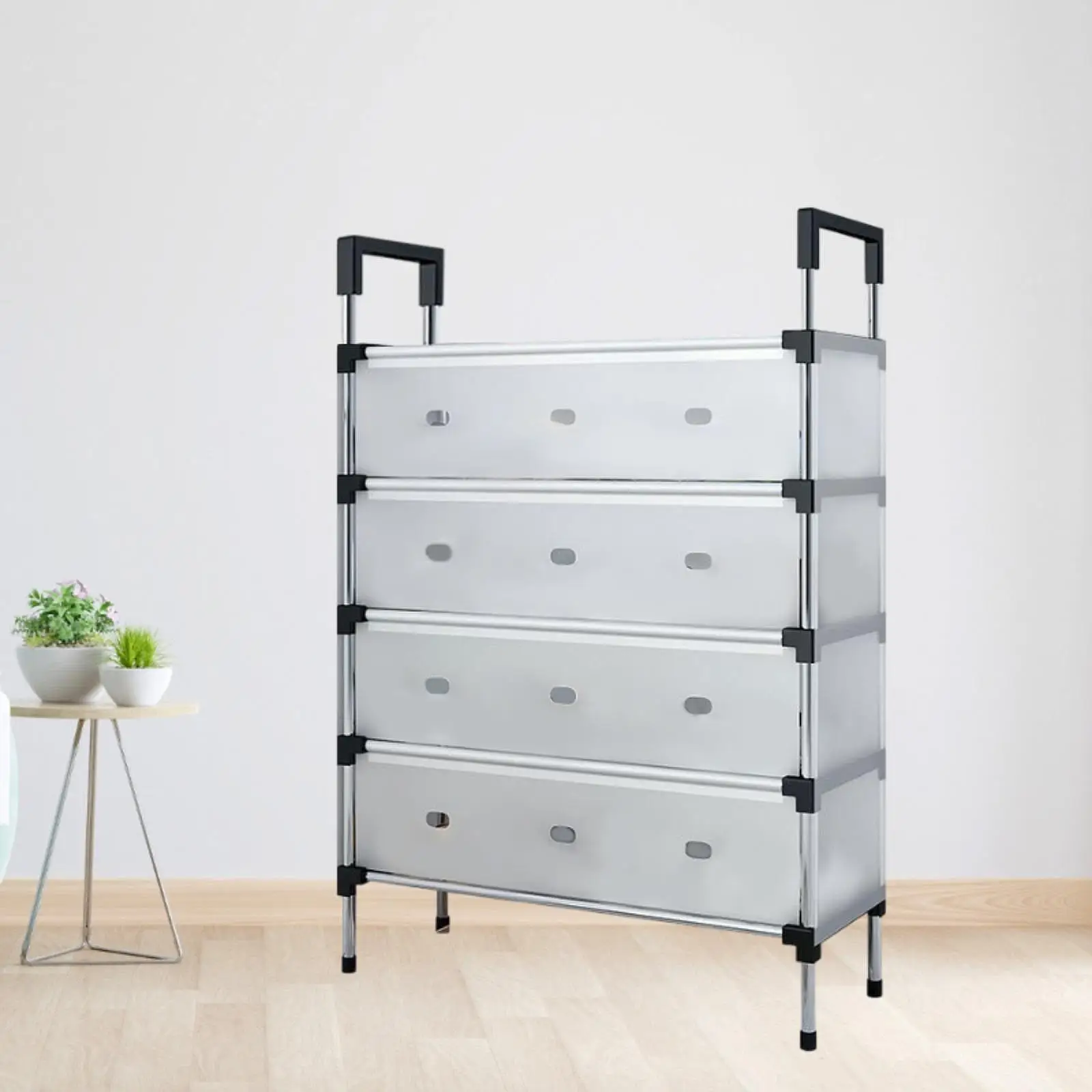 Shoe Rack Shoe Organizer Multifunction Sturdy Dustproof Storage Organizer Shelf for Entryway Apartment Hallway Books Sneakers Shoe Rack Shoe Organizer Multifunction Sturdy Dustproof Storage Organizer Shelf for Entryway Apartment Hallway Books Sneakers