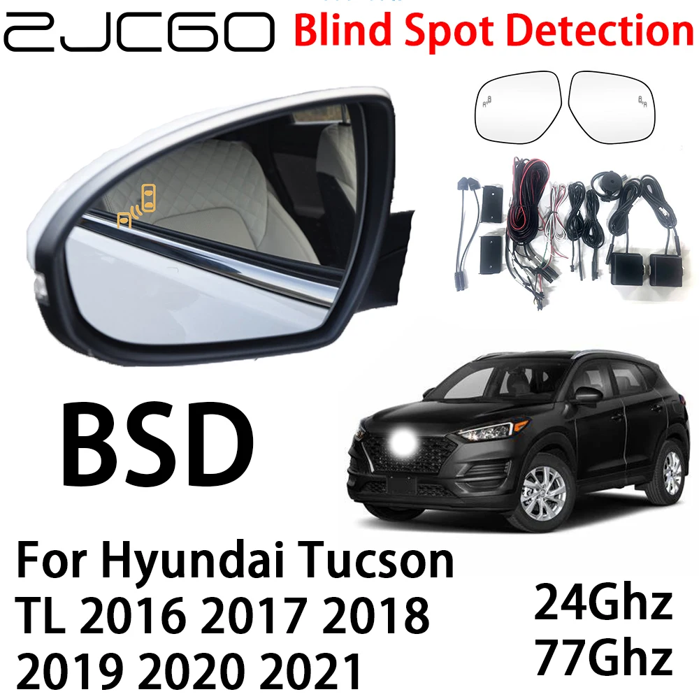 

ZJCGO Car BSD Radar Warning System Blind Spot Detection Safety Driving Alert for Hyundai Tucson TL 2016 2017 2018 2019 2020 2021
