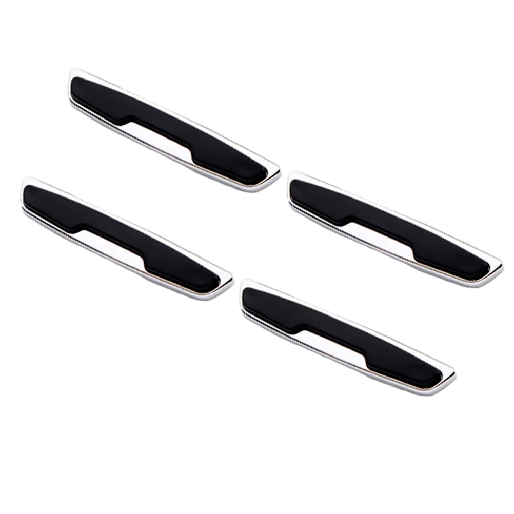 

4Pcs Universal Car Door Anti Scratch Strip Corner Protector Bumper Strip Guard Black