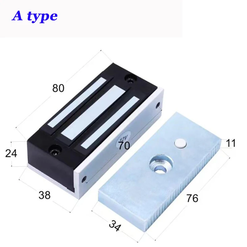 RF remote control 60kg Mini Magnetic Lock Cabinet Locker For Escaping Room Optional Exit Wireless Switch smart lock,electronic lock
