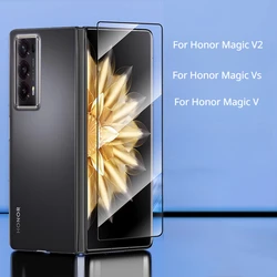 3D Curved Tempered Glass Screen Protector - Full Cover 9H Clear Protective Film - Honor Magic V2