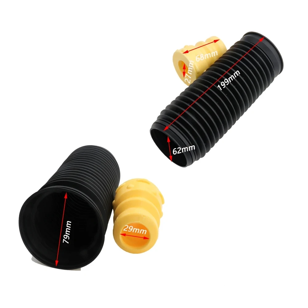 Dust Cover For MG ZS MG6 6 RX3 i6 FAW X40 T33 VW Passat B6 Tiguan Skoda Octavia Audi Q3 Front Shock Absorber Boot Bellow Bushing - 6