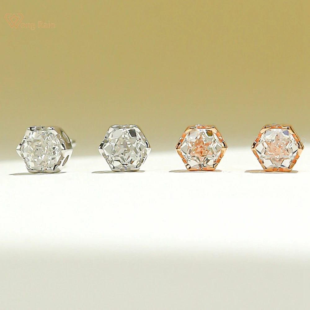 

Женские серьги-гвоздики из серебра 925 пробы с сапфиром