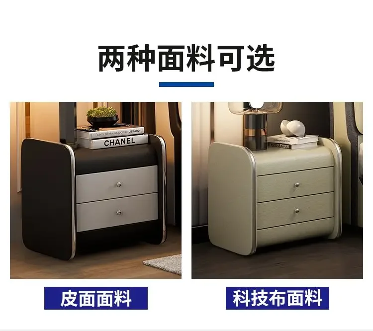 Description Picture 3 of itemSmall Nordic Bedside Table Living Room Modern Luxury Vanity Storage Nightstands Cabinets Locker Balcony Muebles Salon Furniture