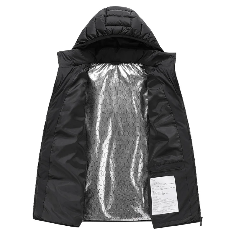 11 Areas Heated Jacket Winter Electric Men Women Jacket USB Heating Heated Vest Moto Thermal Coat S-8XL