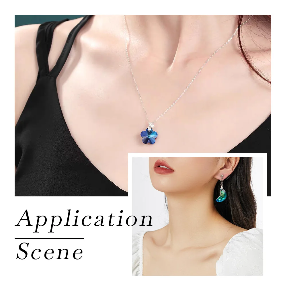 36pcs Mixed Electroplate Glass Pendants Starfish Donut Moon Hand Glass Charms for Earrings Necklace DIY Jewelry Making Findings