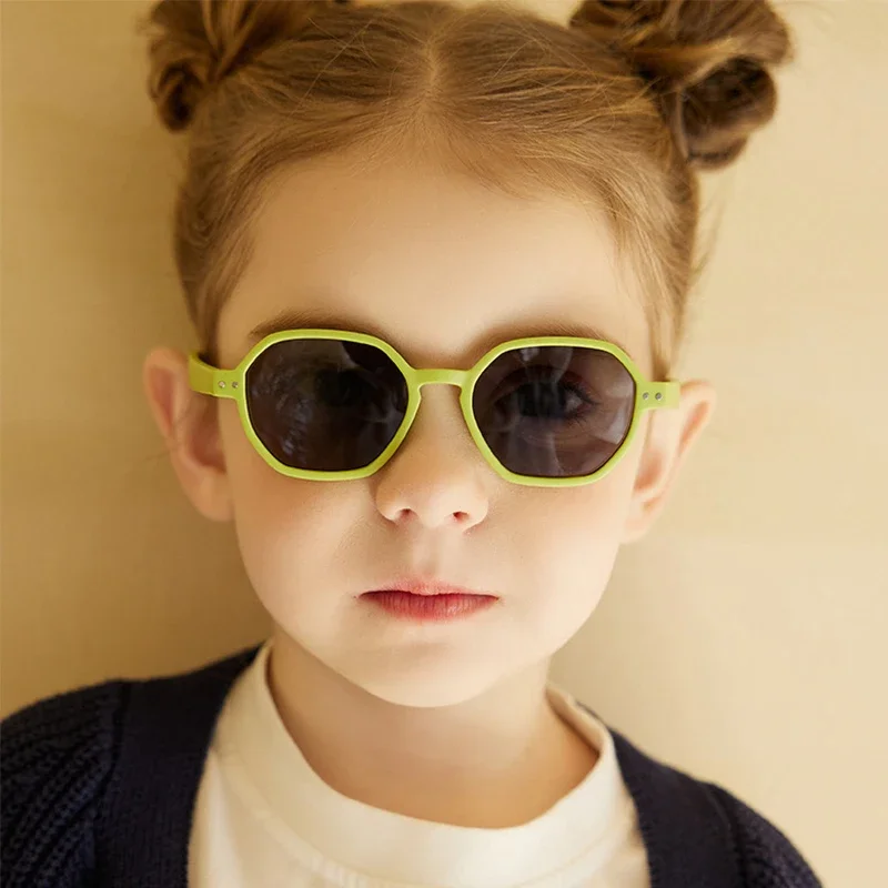 Flexible Polarized Baby Sunglasses with Adjustable Strap for