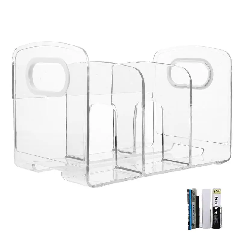 

Office Document Acrylic BookStand Convenient Book Holder Decorative Book Holder File Book Organizer Book End