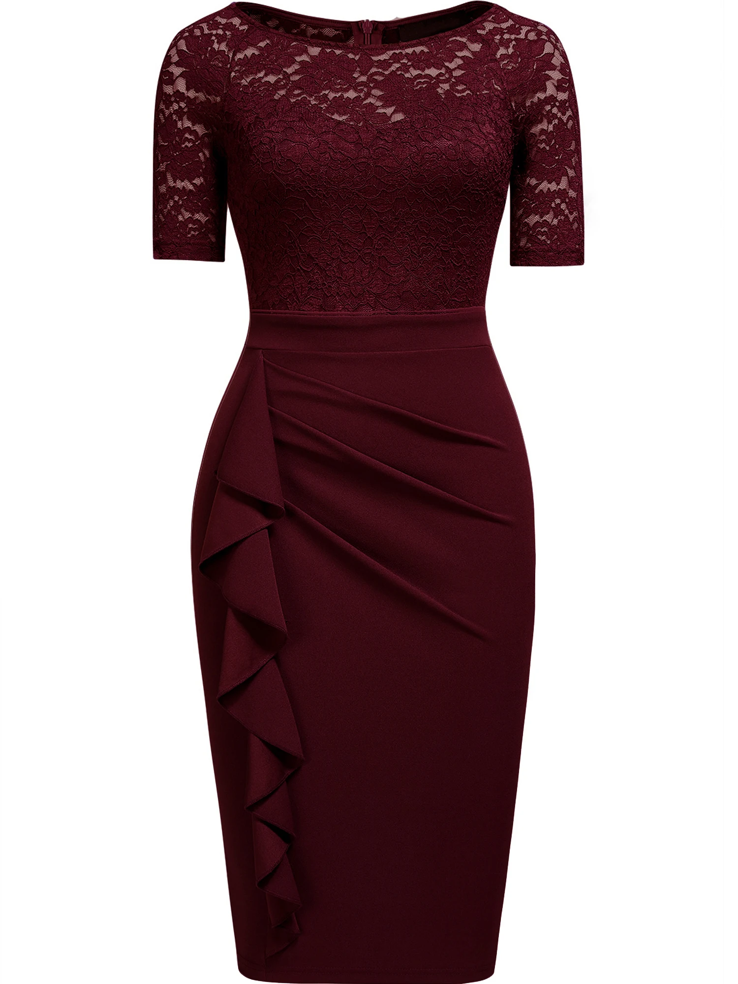 black chiffon dress with sleeves BABARONI Bridesmaid Dresses Sweetheart Floor-length Buy SHOWOFF Navy Blue US SIZE:16 long sleeve wedding dress gown