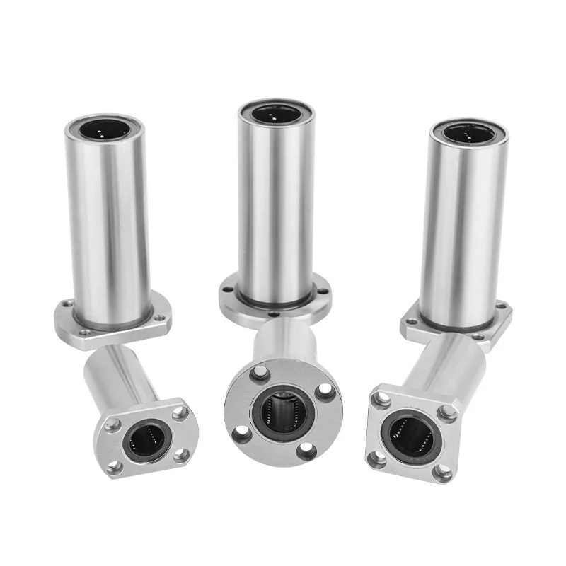 

LMK/LMF/LMH bearing steel Flange type extended linear bearing DIY automation accessories CNC machining parts