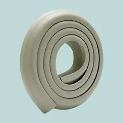 Soft Foam Edge Protector for Baby Safety - Fireplace, Table, and Cabinet Guards (Grey 2m)