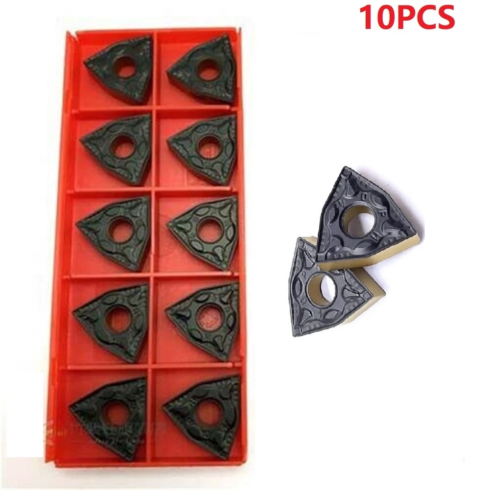 

10pcs WNMG080404-PM WNMG431-PM 4325 Carbide Inserts Blades For Metalworking Edge Trimming Cutting Turning Tools Accessories
