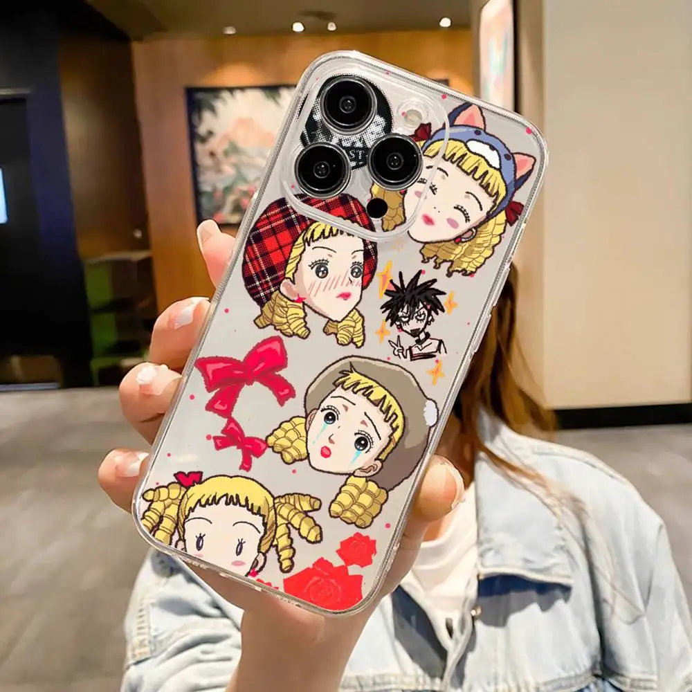 Nana Osaki Anime Transparent Silicone Phone Case - Soft Cover