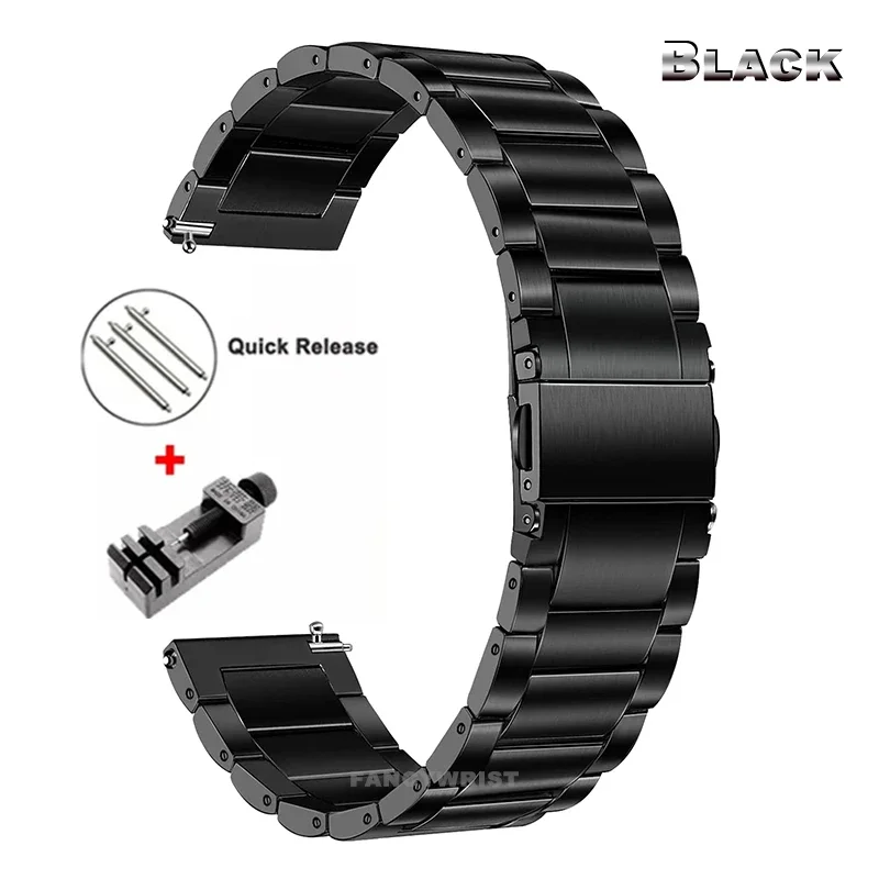 Premium Multi-Size Titanium Watch Strap with Metal Band Bracelet Design