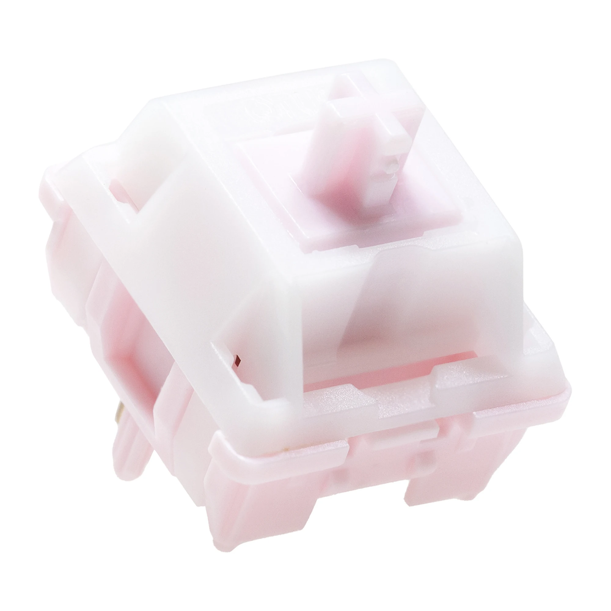 Qtuo-interruptor Linear de Bolo de Morango mx Stem para Teclado Mecânico de Jogos Pré-lubed q1 Po3 37g 42g Long Spring