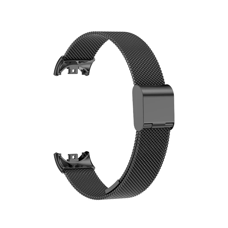Sleek Stainless Steel Milanese Bracelet Strap - Premium Metal Wristband Accessory