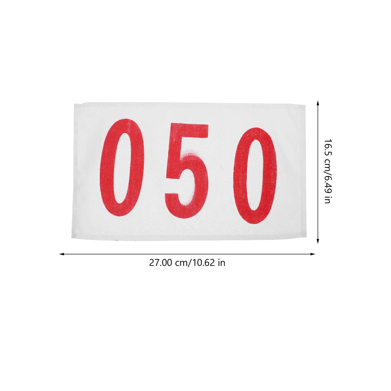 50개의 부드러운 면 소재 레이스 빕스, 스포츠 행사, 러닝, 마라톤 대회용 번호표 부착, 휴대 가능하고 편안한 레이스용