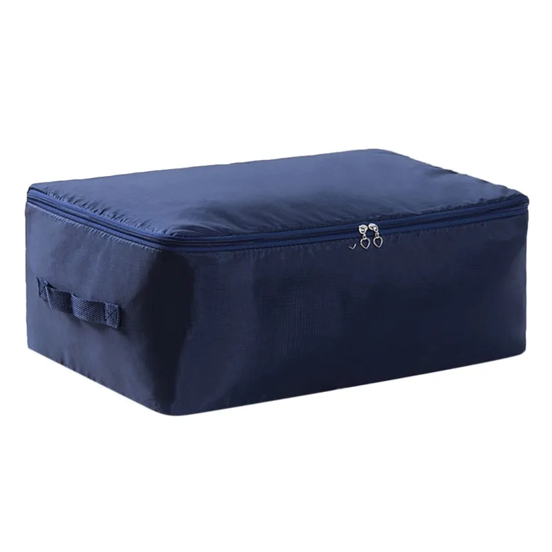 Maximize Your Space with This Large Zipper Clothes Organizer Bag - Perfect for Bedding Storage 3