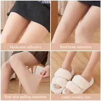 Kave Nude Leggings Winter Warm Double-layer Pile and Thicken Silk Stockings for Women Natural Autumn Flesh-colored Pantyhose - Image 3