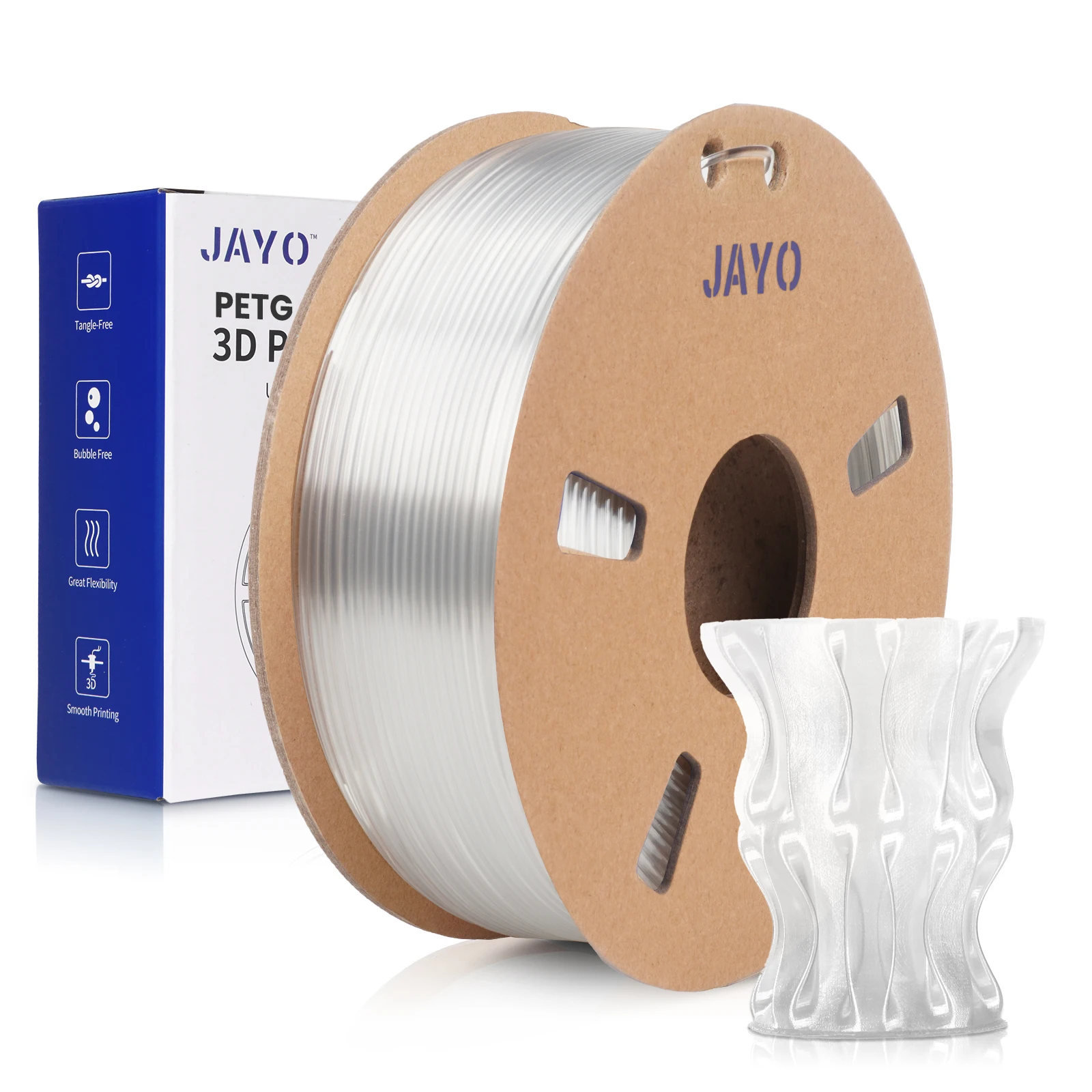 Jayo Filament Petg/pla/plaplus/silk/abs/pla Meta 1.75mm Filament 0.65kg