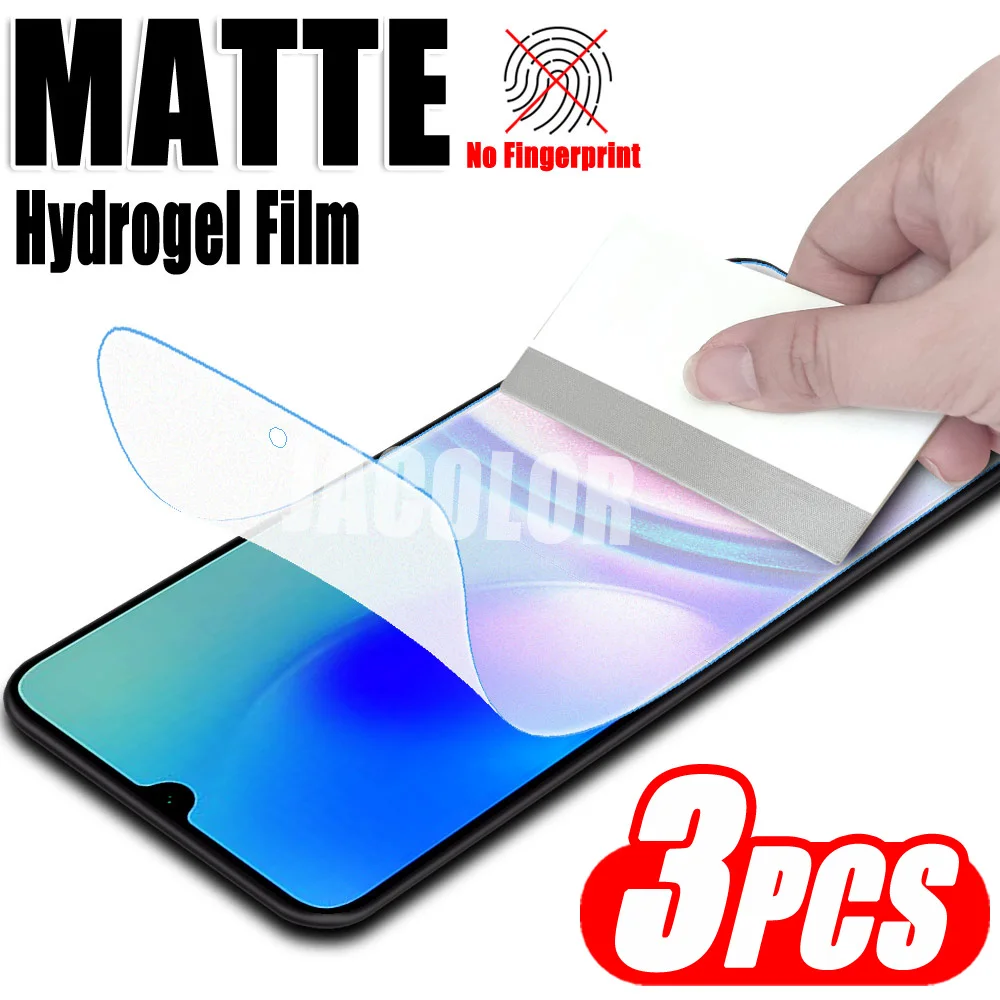 Hydrogel Matte Full Curved Screen Protector - Pack of 1-3 Pieces