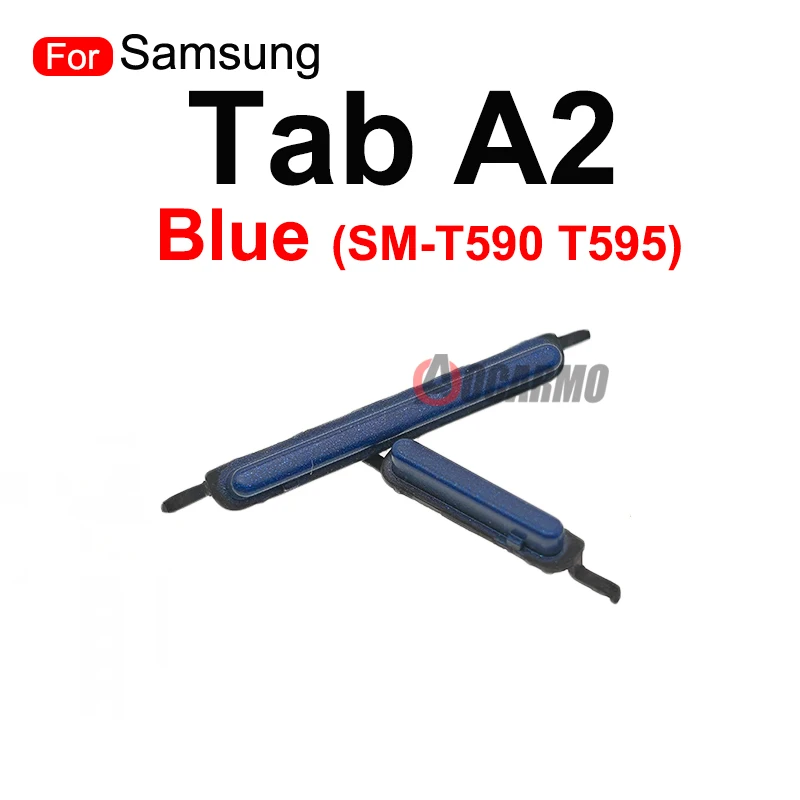 삼성 갤럭시 탭 A2 T590 T595 / 탭 S7FE SM-T730 T735 교체 부품용 사이드 키 버튼 키 1세트