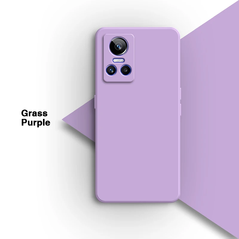 Matte Soft Candy Liquid Silicone Phone Case - Fashionable and Simple Design