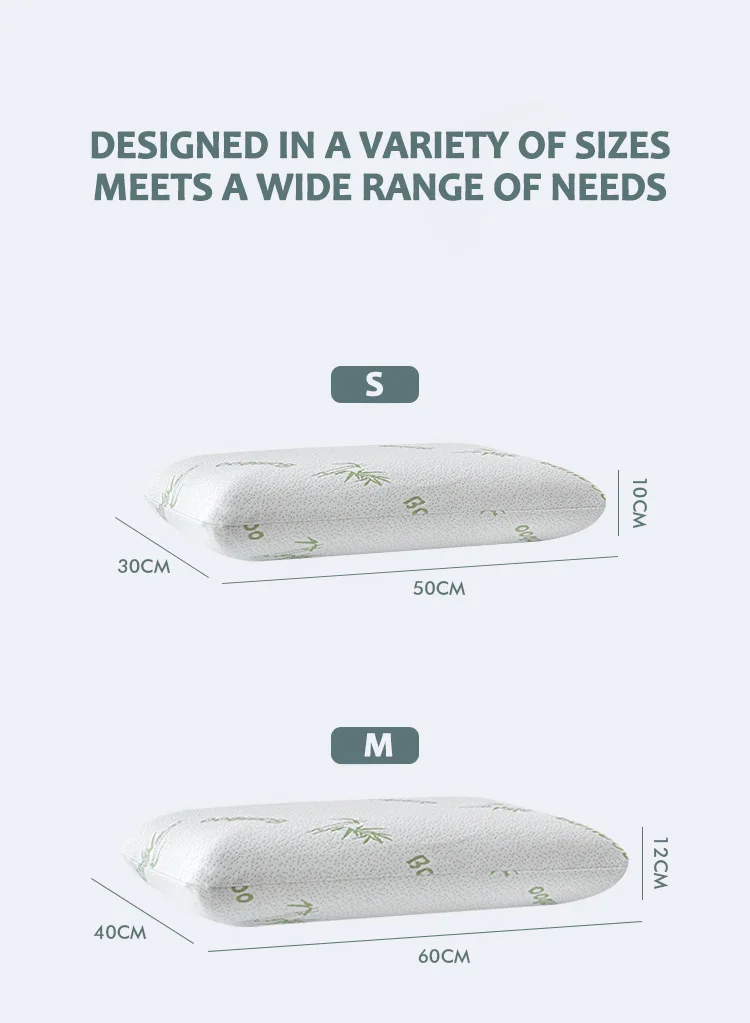 Bamboo Fiber Memory Foam Pillow