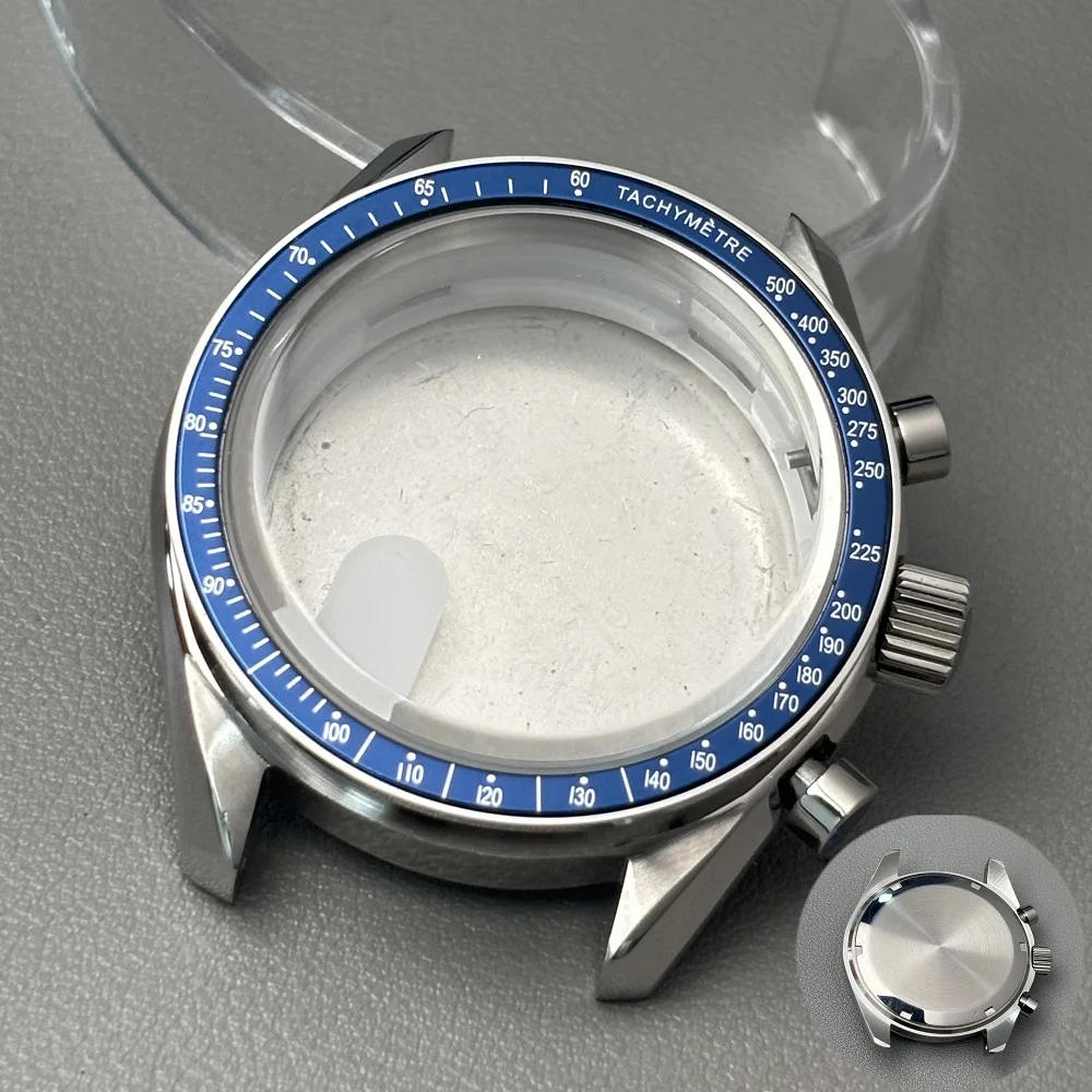 Moon Metal Chronograph Watch with Fashion Business Design and Sealed Back