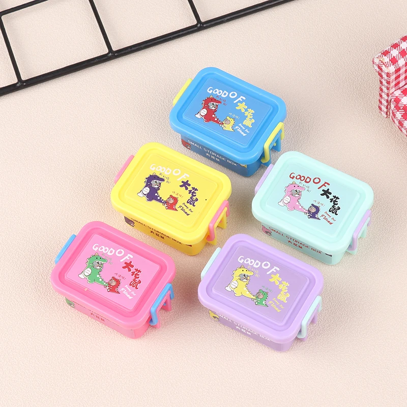 

1/12 Dollhouse Mini Storage Box Model Dollhouse Home Decoration Dolls House Accessories For Kid Pretend Play Toys