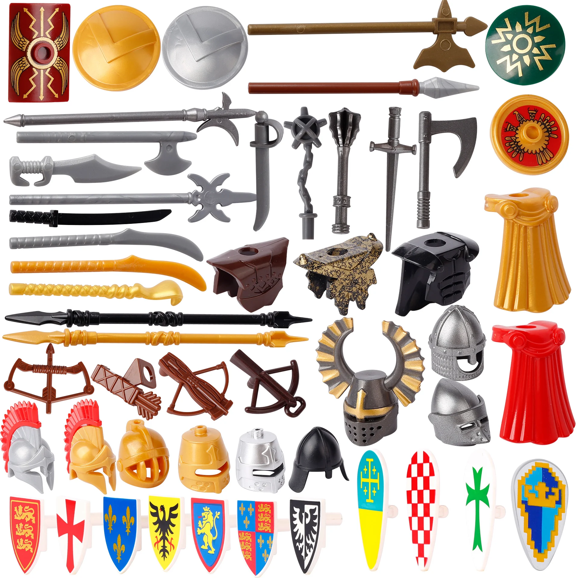 Lego Moc Medieval Weapons