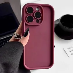Housse de téléphone en silicone premium avec protection améliorée de l'appareil photo