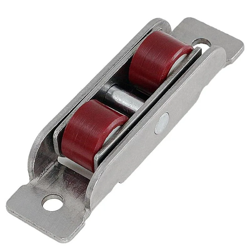4Pcs/lot Stainless Steel Door 88 Type Window Silent Nylon Pulley Wheel Sliding Door Fittings Glass Sliding Rollers