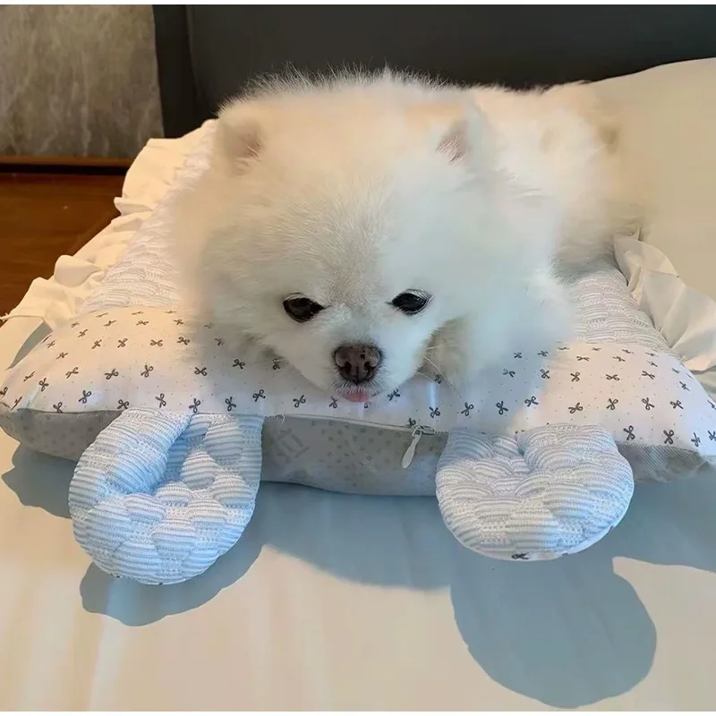 Summer Cooling Dog Bed Mat For Cats And Small Dogs Washable Mat_voghion.com