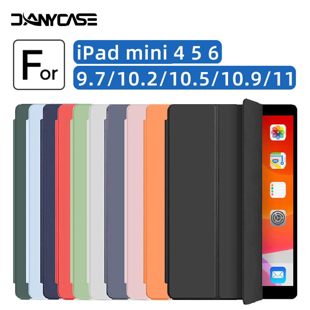 For 2021 Ipad 10 2 Case 7 8 9th Generation Cover For 2018 9 7 5 6th Air