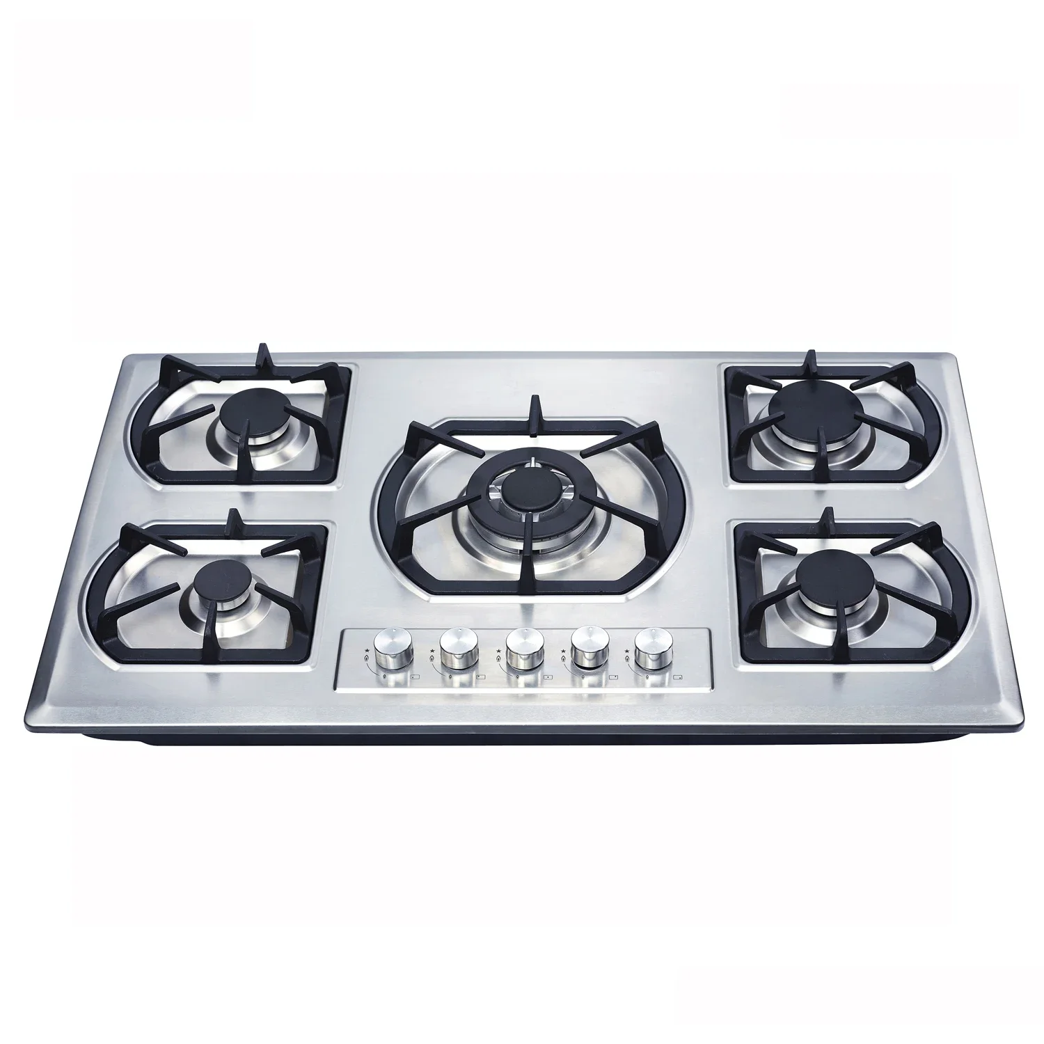 5 Burns 4 Burns Gas Stove Built In Hob Stove Home Appliances With Safety