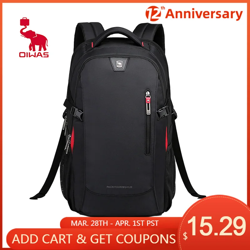 OIWAS Oxford Fashion Men's Backpack Laptop Bags Casual Student Waterproof  SchoolBag Travel Large Capacity Bag For Teenager Women|Backpacks| -  AliExpress