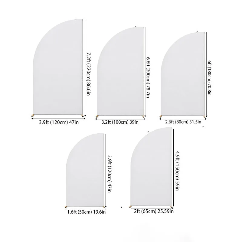 Double-Sided Elastic Spandex Arch Backdrop Cover
