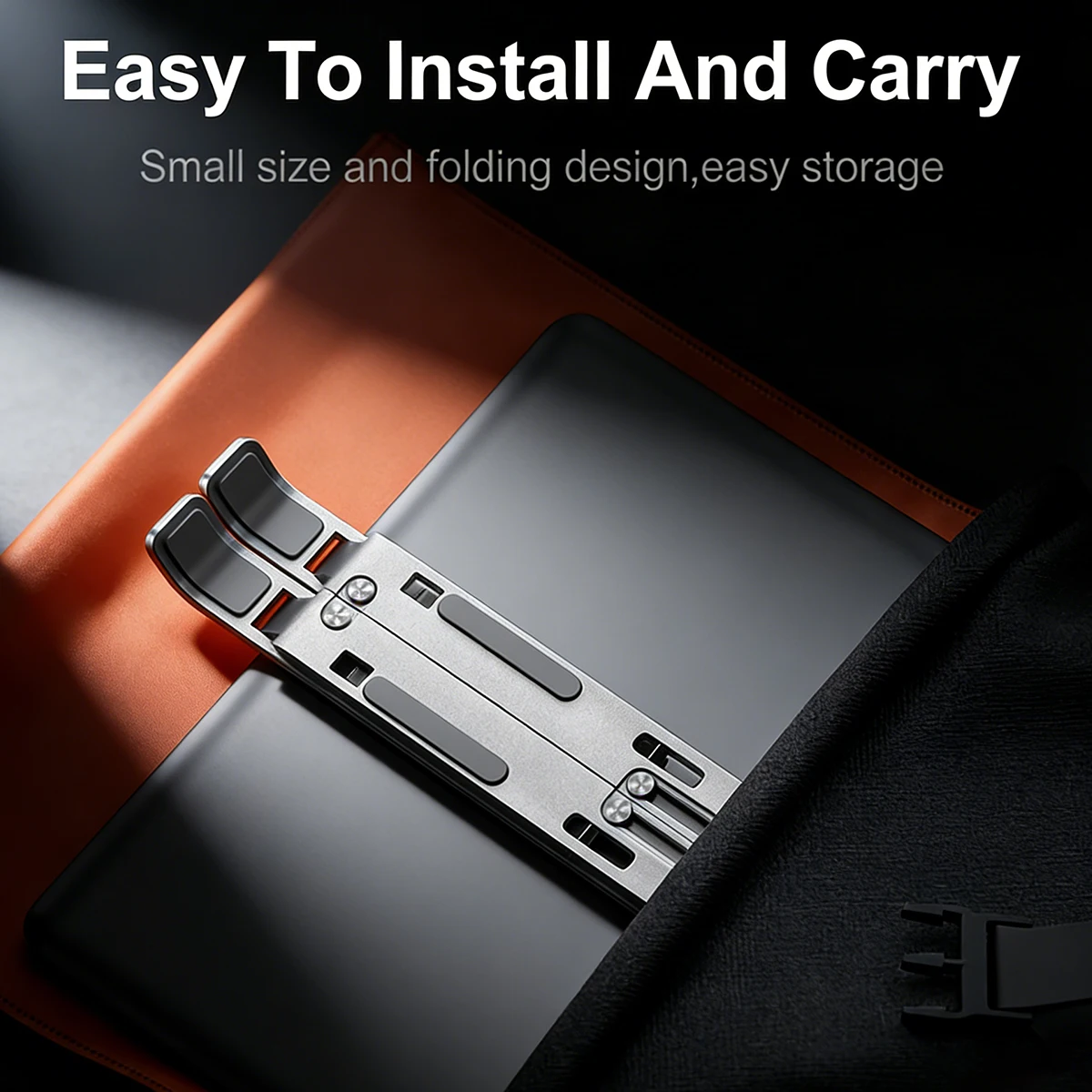 Macbook용 접이식 노트북 스탠드 조정 가능한 알루미늄 컴퓨터 PC 태블릿 스탠드 노트북 테이블 노트북 홀더 열 방출